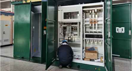 海口黎阳科技创新孵化基地有限公司箱式变电站支援上海“火神山”医院建设